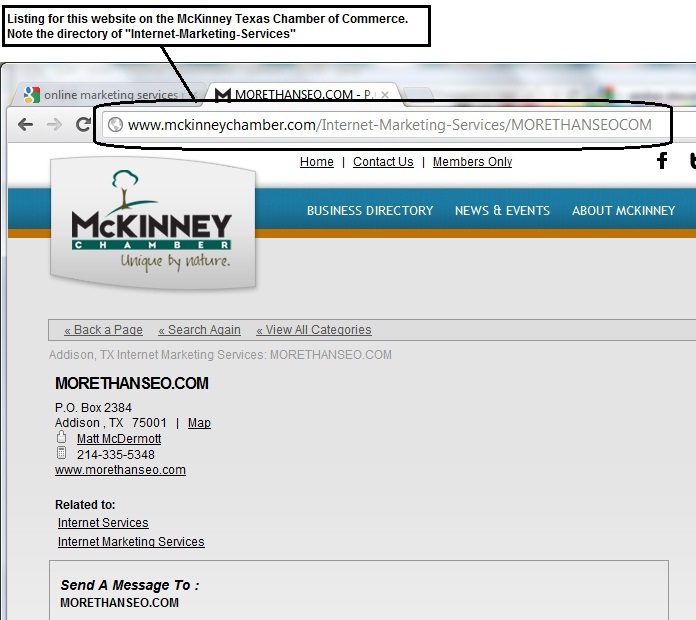 Internet Marketing Services McKinney Tes